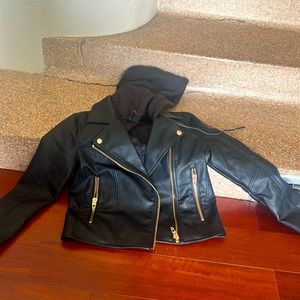 NEW Blank NYC leather Jacket